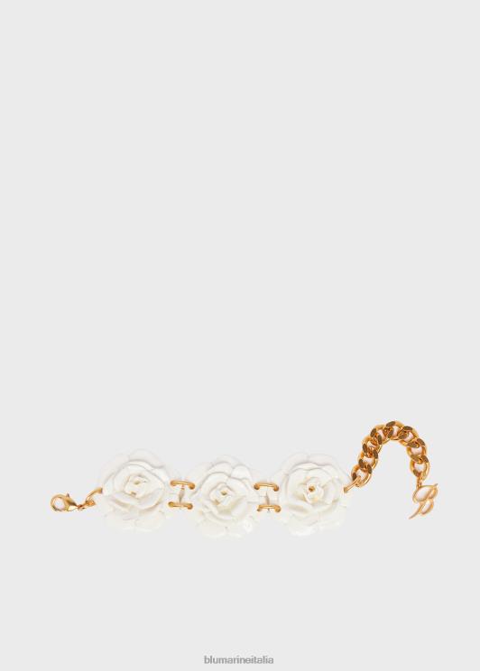 Blumarine donne bracciale con rose in resina Accessori 0L44T348