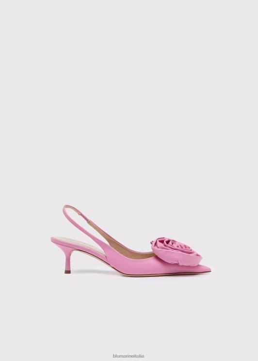 Blumarine donne décolleté sling back con rosa scarpe 0L44T288