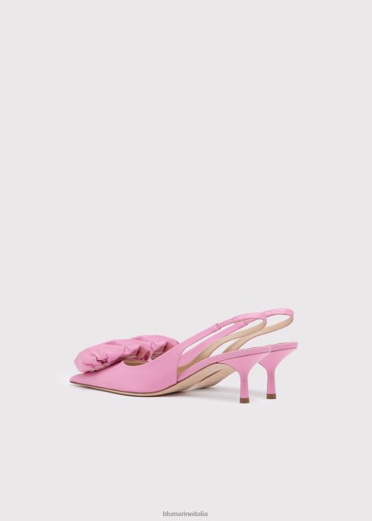 Blumarine donne décolleté sling back con rosa scarpe 0L44T288