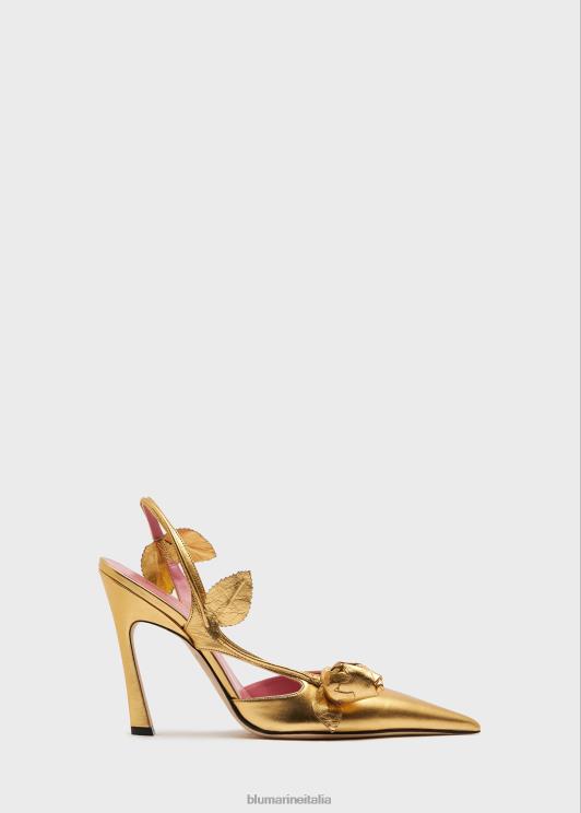 Blumarine donne décolleté slingback con bocciolo scarpe 0L44T287