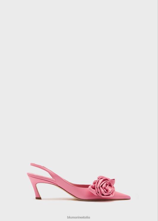 Blumarine donne décolleté slingback con rose. scarpe 0L44T290