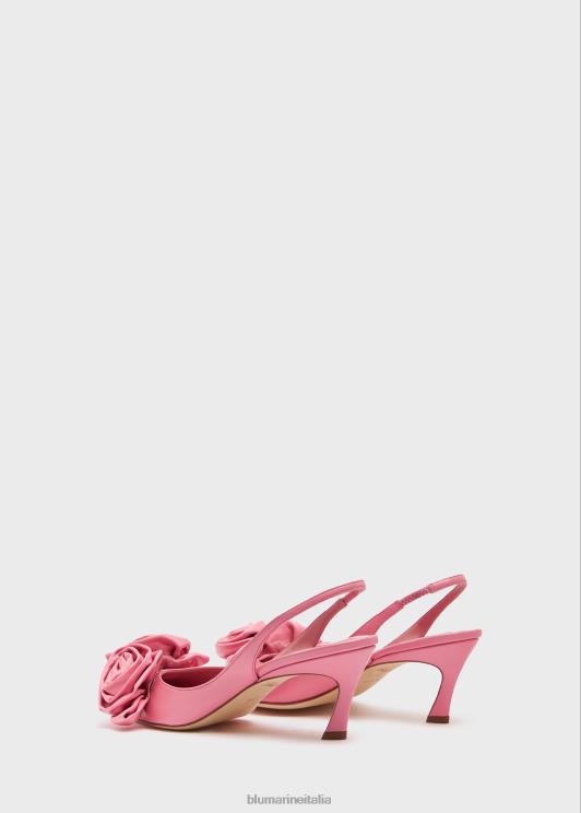 Blumarine donne décolleté slingback con rose. scarpe 0L44T290