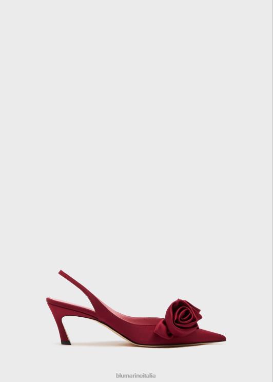 Blumarine donne décolleté slingback con rose. scarpe 0L44T291