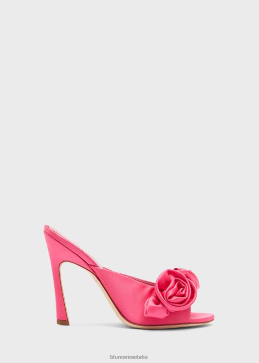 Blumarine donne sandalo mulo con rose scarpe 0L44T293